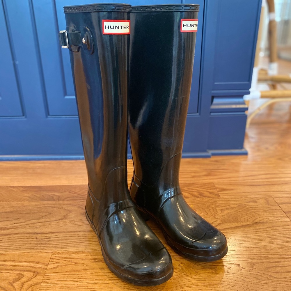 Hunter y’all gloss boots